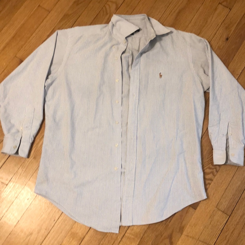 ralph lauren oversized button down